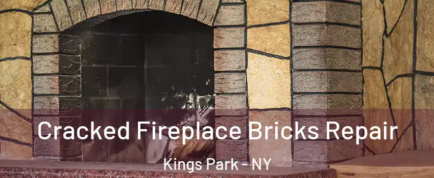 Cracked Fireplace Bricks Repair Kings Park - NY
