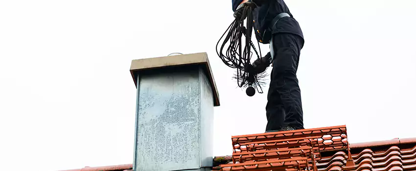 Chimney Brush Cleaning in Kings Park, New York