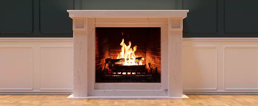 Open Flame Wood-Burning Fireplace Installation Services in Kings Park, New York