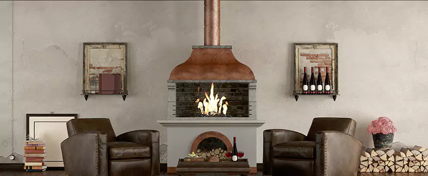 Thelin Hearth Products Providence Pellet Insert Fireplace Installation in Kings Park, NY