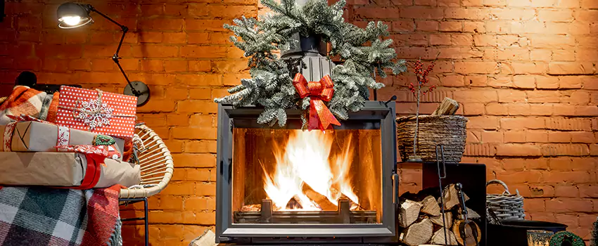 Travis Industries Linear Gas Fireplace Installation in Kings Park, New York