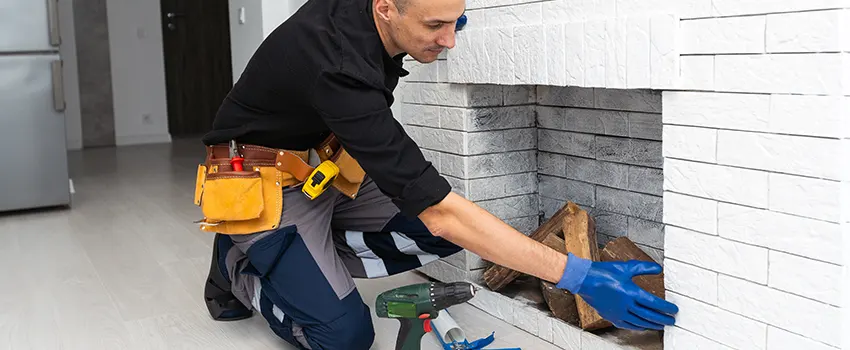 Fireplace Damaged Damper Frame Repair Services in Kings Park, New York