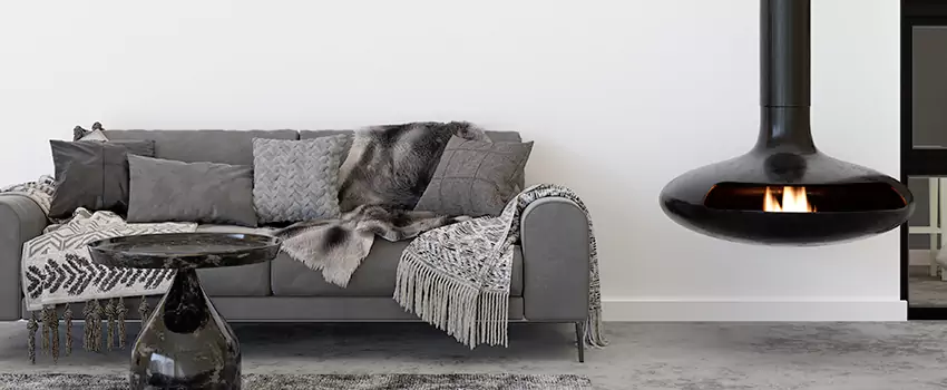 Circular Hanging Fireplace Installation Services in Kings Park, NY